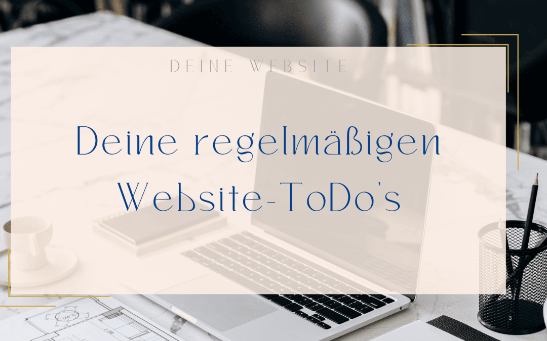 Regelmäßige ToDo’s auf deiner Website